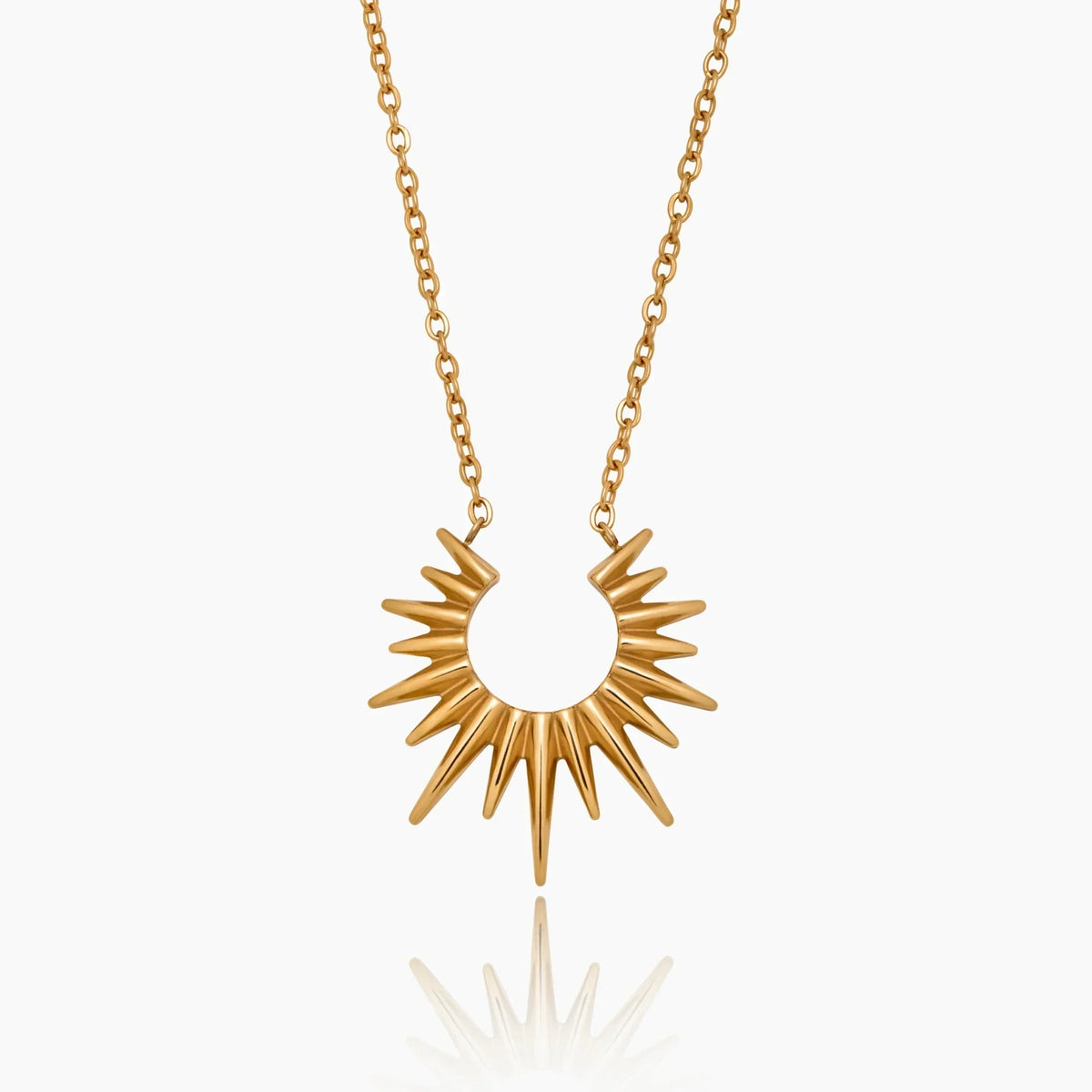 Helia Sunburst Necklace