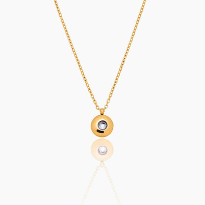 mini-birthstone-pendant-necklace — Gold / Apr-Diamond