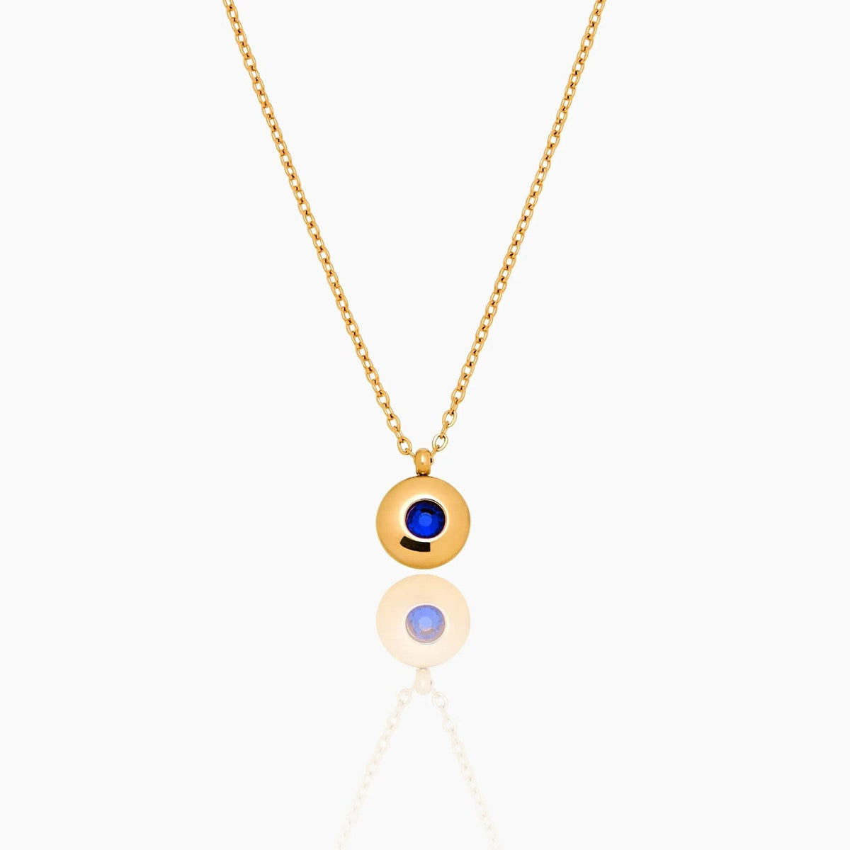 mini-birthstone-pendant-necklace — Gold / Sep-Sapphire
