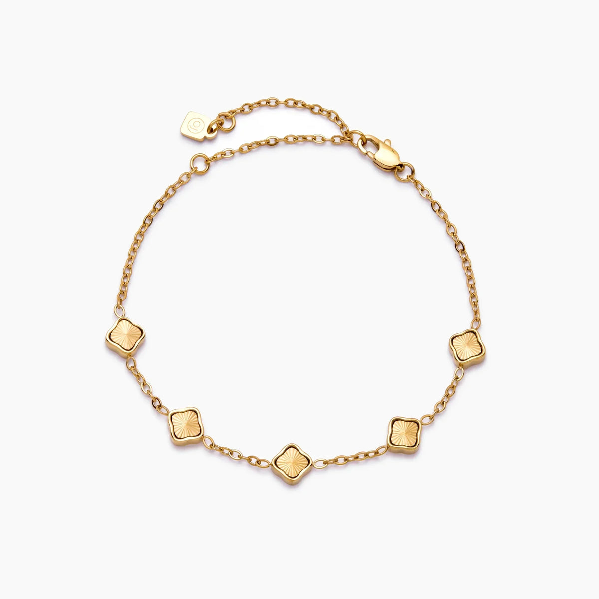 Mini Sunburst Clover Bracelet