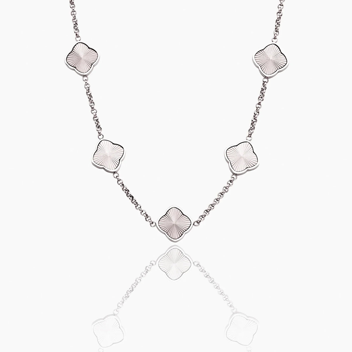 Sunburst Clover Necklace